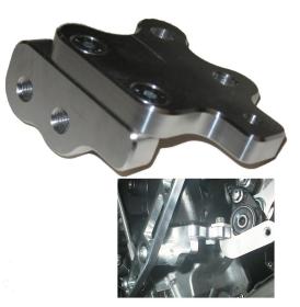 Blocchetto porta leva lato cambio per YAMAHA R6 2006 2013