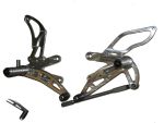 Fixed rearsets with Standard lever for Suzuki GSX 600/750 00-05 GSX 1000 00-04