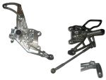 Adjustable GP rearsets Aprilia RSV4 TUONO V4 for model from year 2009 to 2011