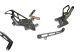 Adjustable standard rearsets HONDA CBR 600 for model from year 2003 to 2006