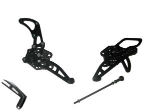 Commandes reculées réeglables standard Suzuki GSX 1000 2007/2008